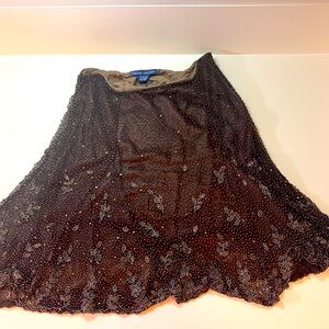 Ralph Lauren beaded skirt.